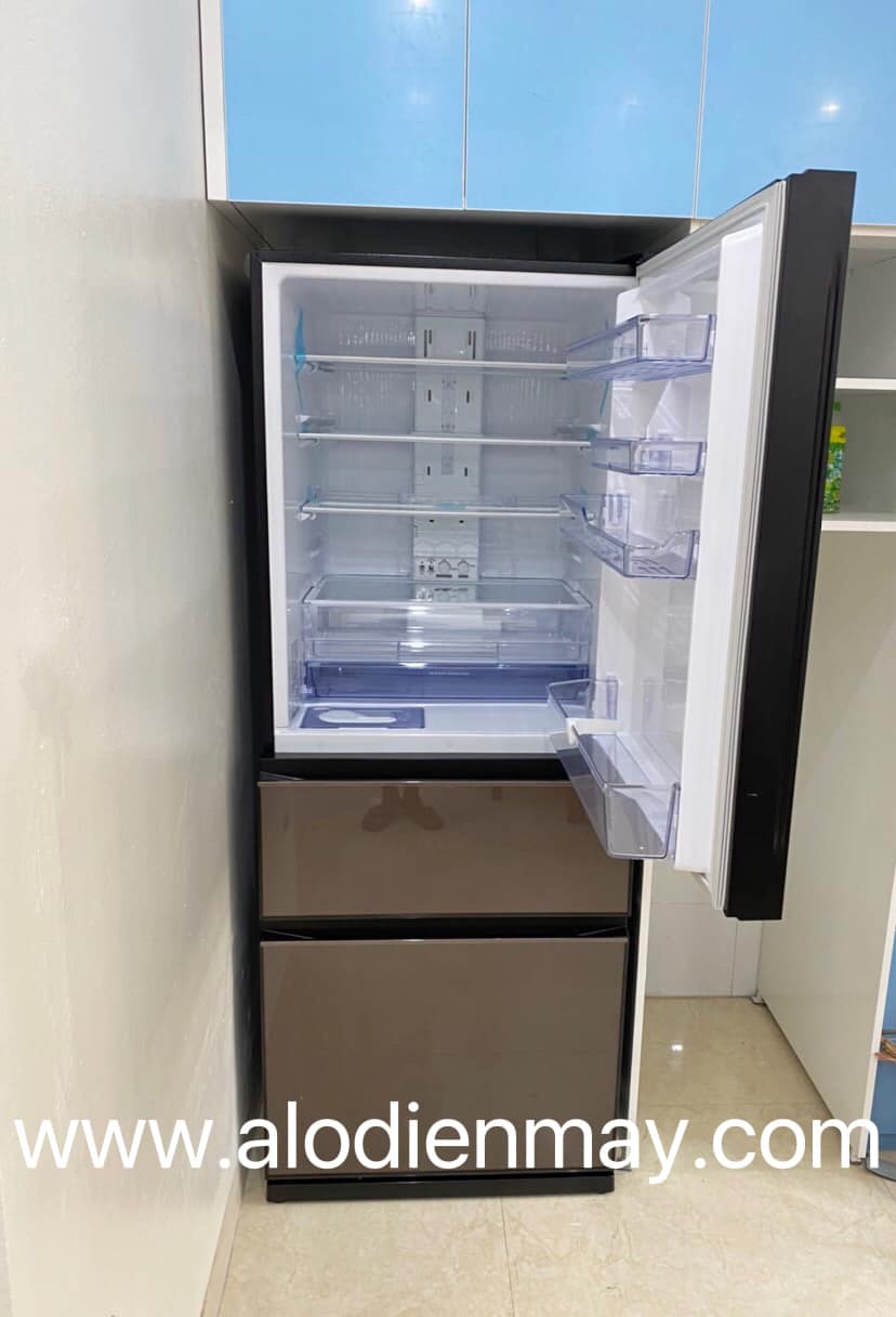 Tủ lạnh 3 cánh Mitsubishi inverter 450 lít CGX56EP (GBK, GBR) giá rẻ chính hãng