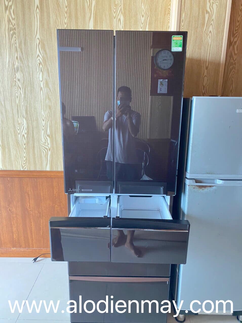 Tủ lạnh 6 cánh Mitsubishi inverter 506 lít MR-WX52D (BR-V, F-V) chính hãng