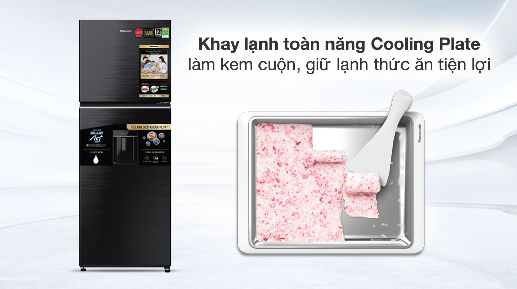 Tủ lạnh Panasonic 2 cánh inverter 326 lít NR-TL351GVKV