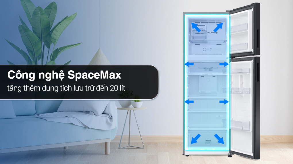 Tủ lạnh Samsung inverter 305 lít RT31CB56248ASV 2023