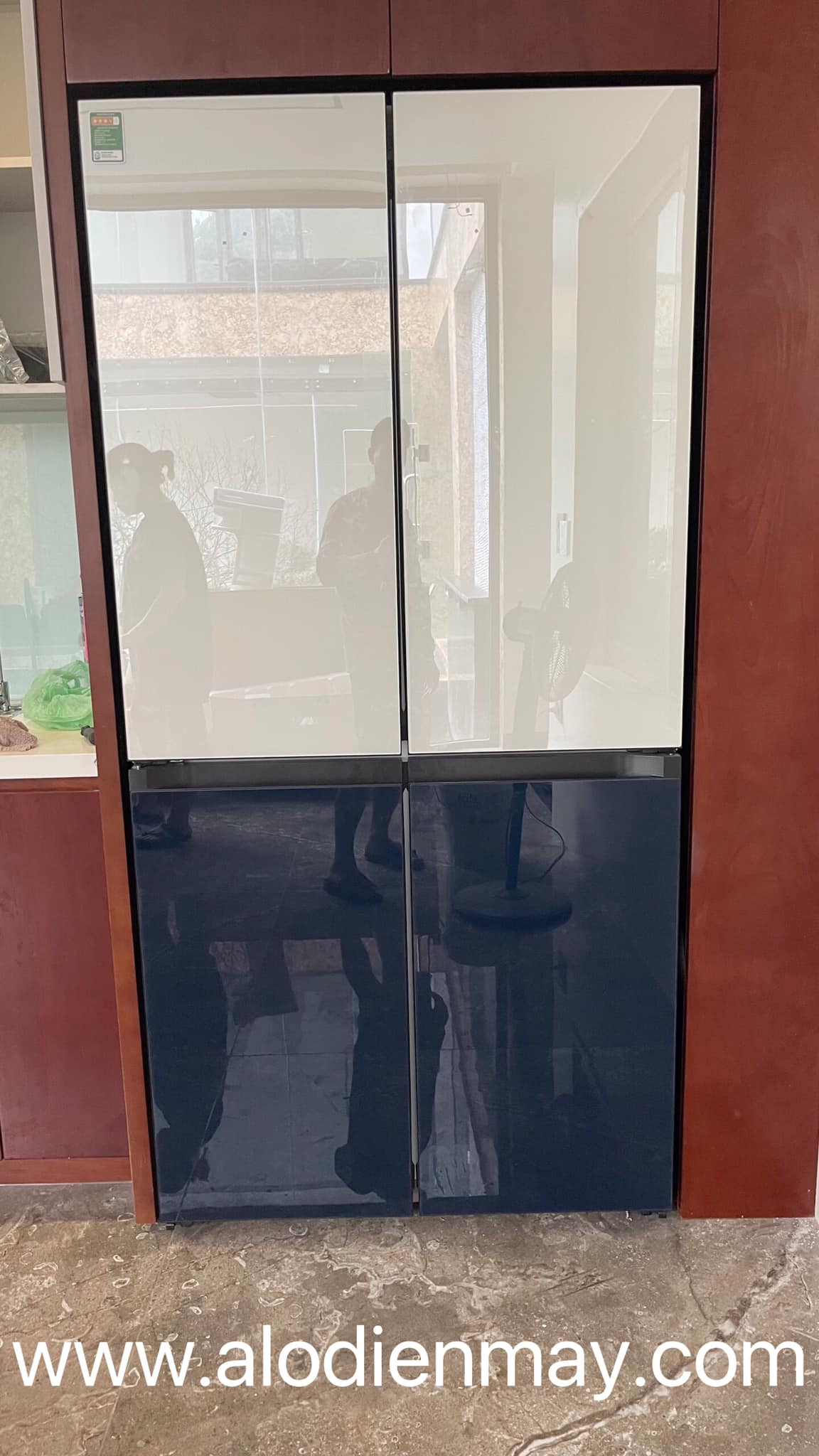 Tủ lạnh Bespoke Samsung inverter 599 lít RF60A91R177/SV giá rẻ