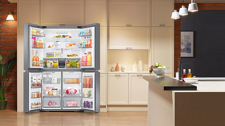 Tủ lạnh Samsung inverter 649 lít RF59C700ES9/SV 2023