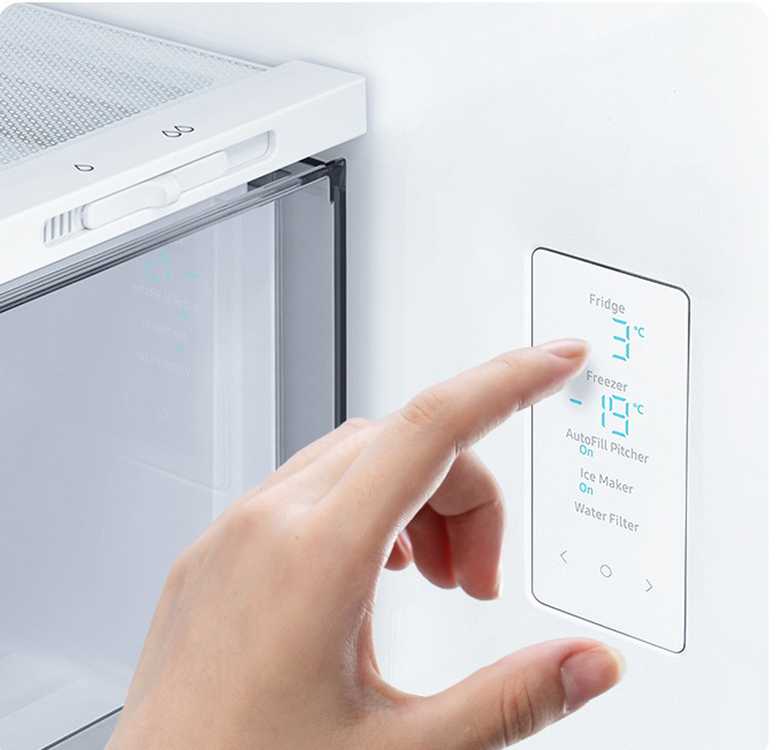 Tủ lạnh Samsung inverter 649 lít RF59C700ES9/SV 2023