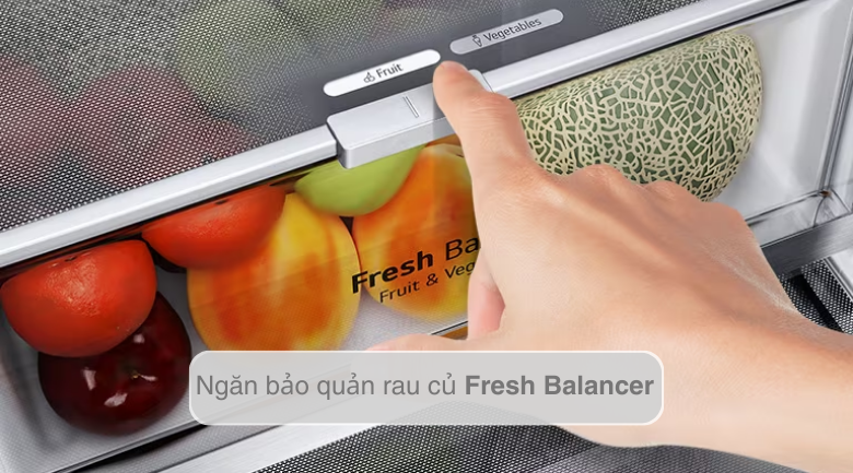 Tủ lạnh SBS LG InstaView inverter 635 lít GR-G257SV 2023