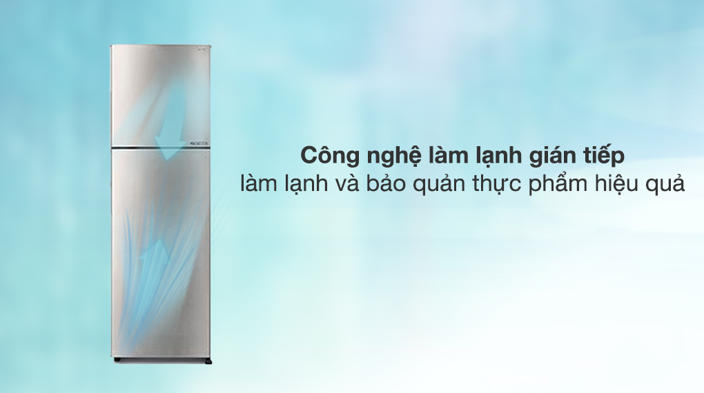 Tủ lạnh Sharp inverter 224 lít SJ-X252AE-SL 2023