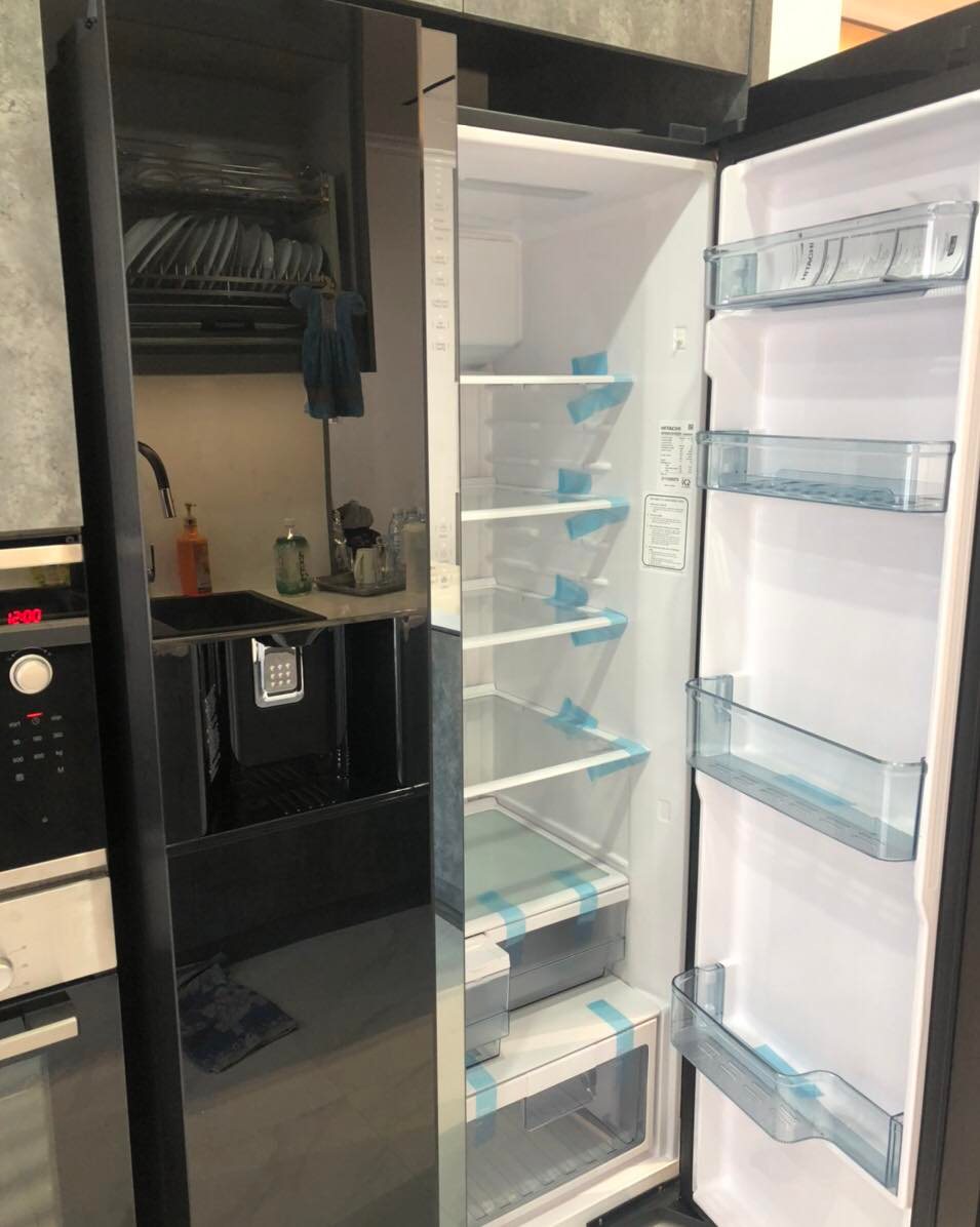 Tủ lạnh Hitachi Side By Side 573 lít R-SX800GPGV0 (GBK) giá rẻ