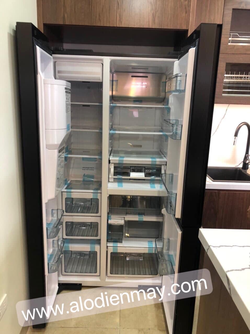 Tủ lạnh Hitachi inverter 3 cánh 569 lít R-MX800GVGV0 (GBK, GMG) giá cực tốt