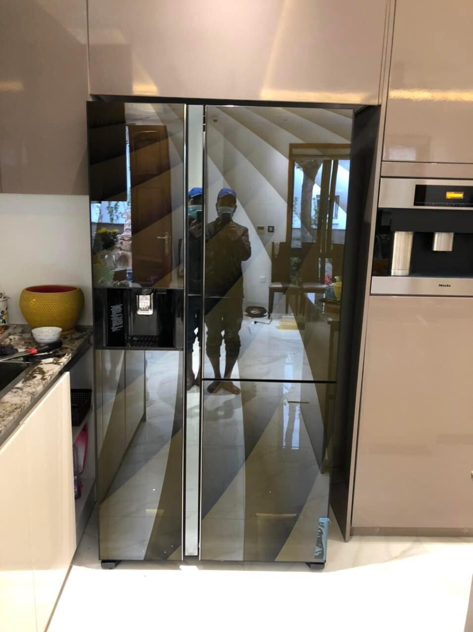 Tủ lạnh Side By Side Hitachi inverter 569 lít R-FM800XAGGV9X (DIA) sang trọng