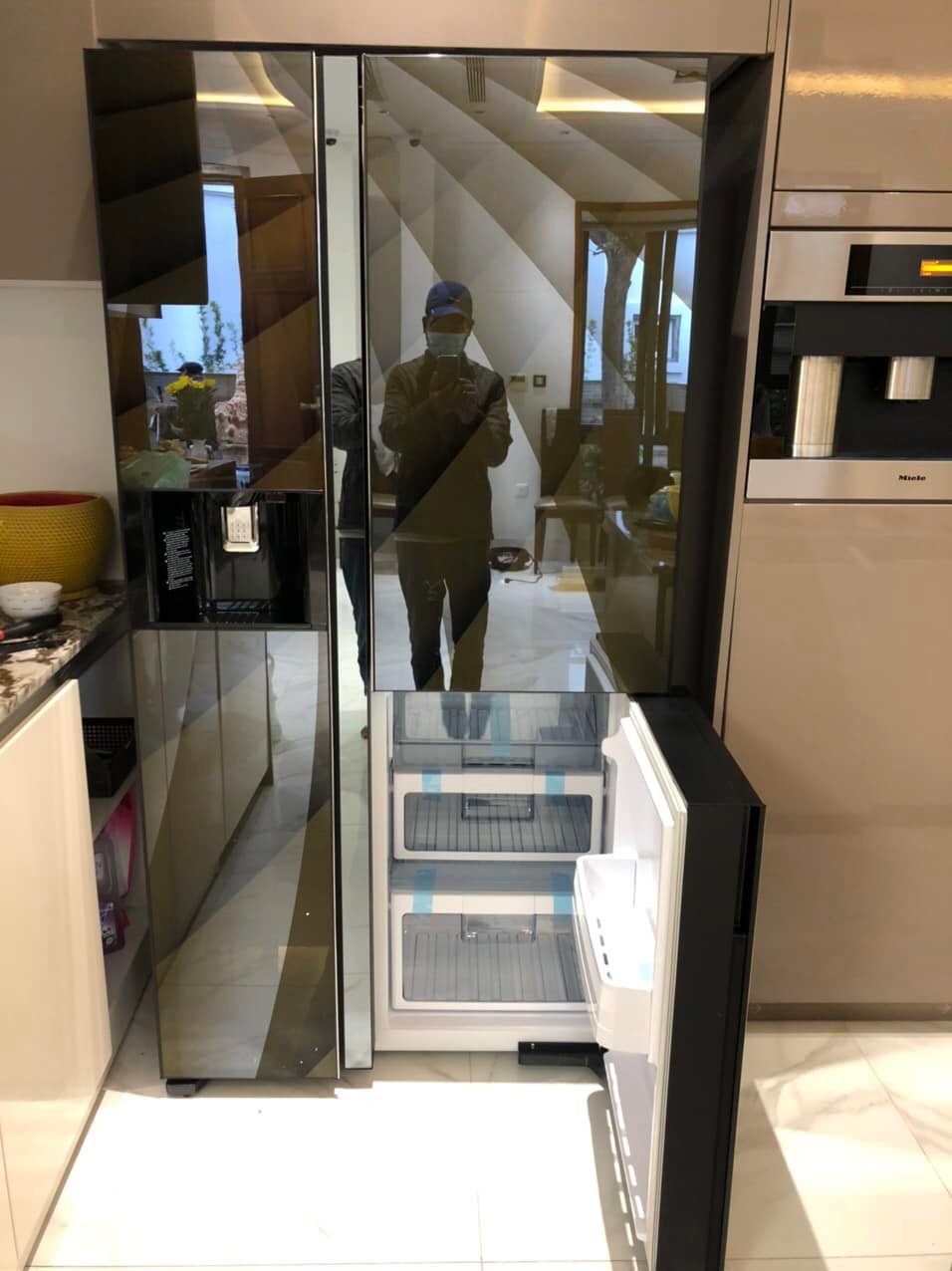 Tủ lạnh Side By Side Hitachi inverter 569 lít R-FM800XAGGV9X (DIA) sang trọng