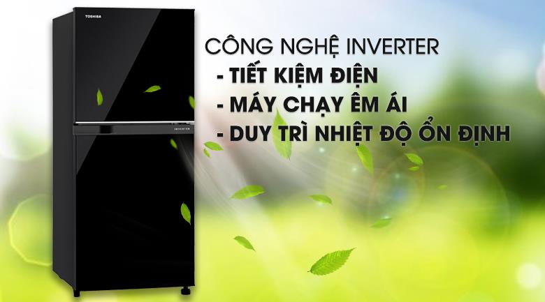 Tủ lạnh Toshiba 180L Inverter GR-B22VU(UKG)