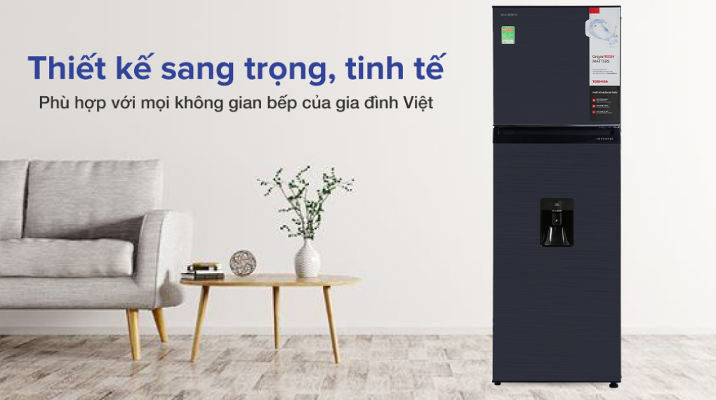 Tủ lạnh Toshiba inverter 249 lít GR-RT325WE-PMV(06)-MG giá rẻ