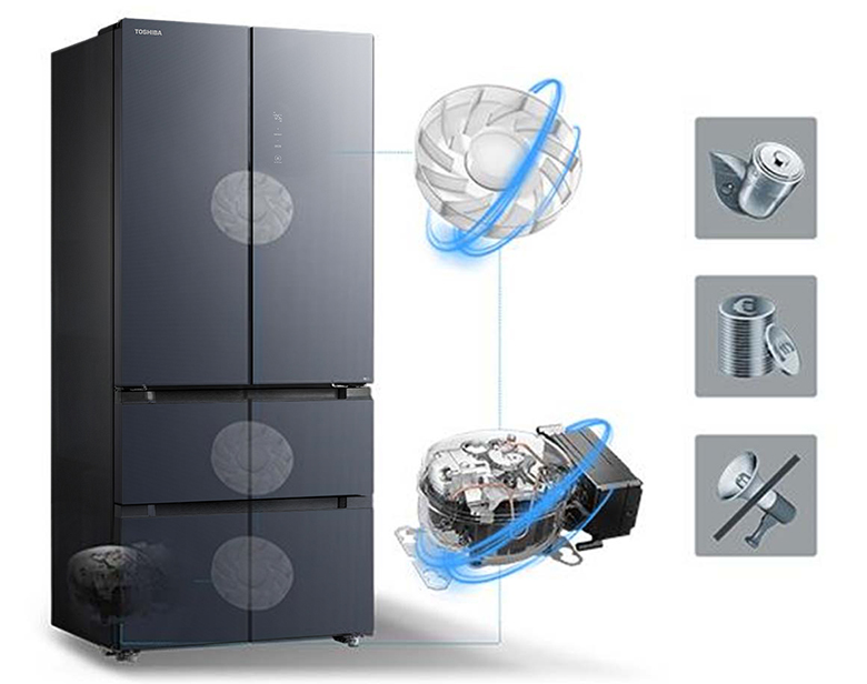 Tủ lạnh Toshiba inverter 515 lít GR-RF669WI-PGV(A9)-BG giá tốt