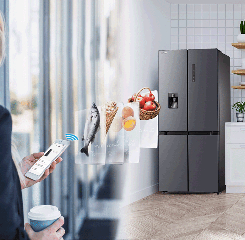 Tủ lạnh thông minh Toshiba inverter 509 lít GR-RF605WI-PMV(06)-MG model 2022