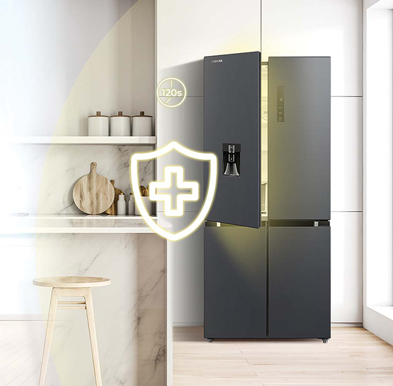 Tủ lạnh thông minh Toshiba inverter 509 lít GR-RF605WI-PMV(06)-MG model 2022