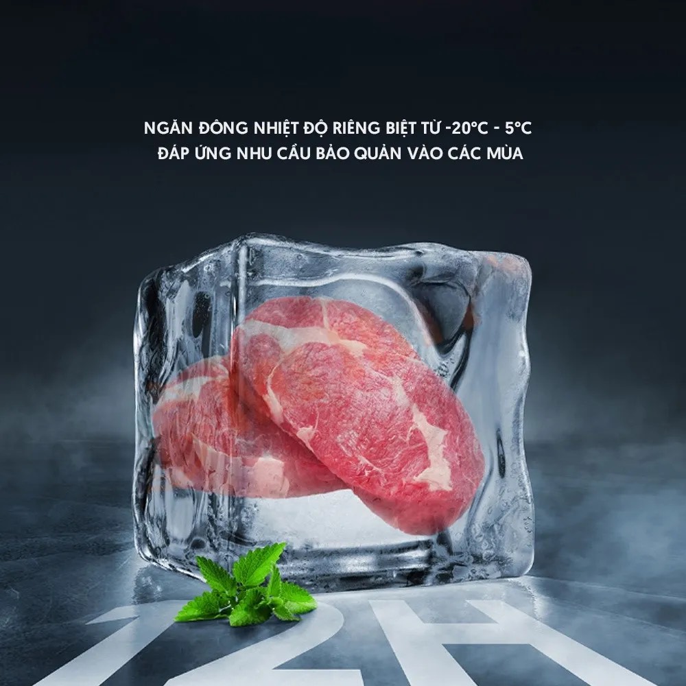 Tủ lạnh Xiaomi Mijia inverter 4 cánh 606 lít BCD-606WMFSA có đông mềm