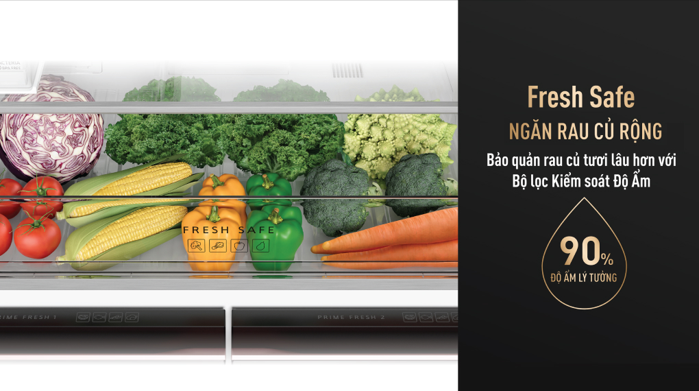 Tủ lạnh Panasonic inverter 621 lít PRIME+ Edition NR-XY680YMMV 2023