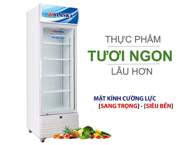 Tủ Mát đứng Alaska 425 Lít LC-833C