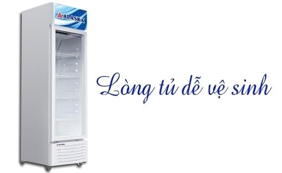 Tủ mát đứng 1 cánh 450L Alaska LC-743H