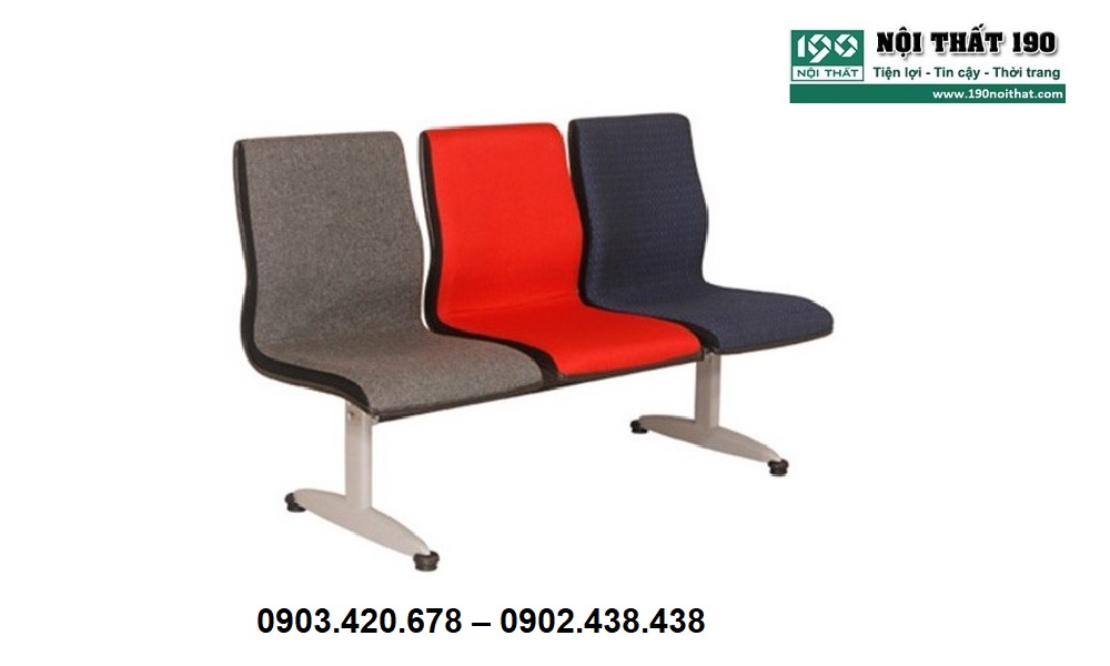 Ghế phòng chờ đệm nỉ GC03-3
