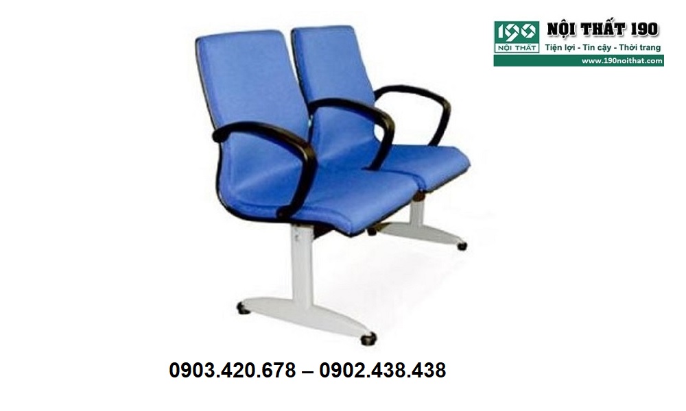 Ghế phòng chờ đệm nỉ GC03-2T