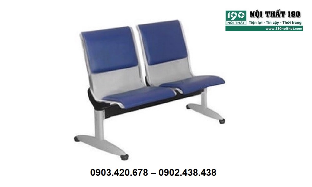 Ghế băng chờ đệm da GC01SD-2