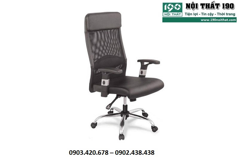 Ghế xoay văn phòng có tựa đầu lưới GX203.2