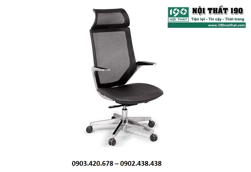 Ghế xoay văn phòng có tựa đầu GX206BL