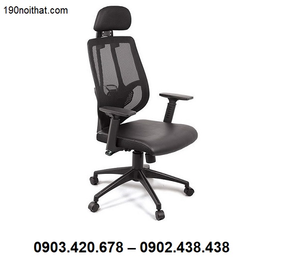 Ghế lưới xoay tựa đầu GX404