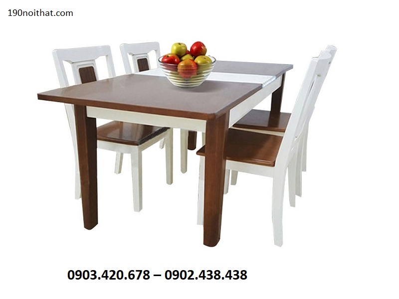 Cấu tạo bàn ăn chắc chắn, tháo lắp dễ dàng và thuận tiện