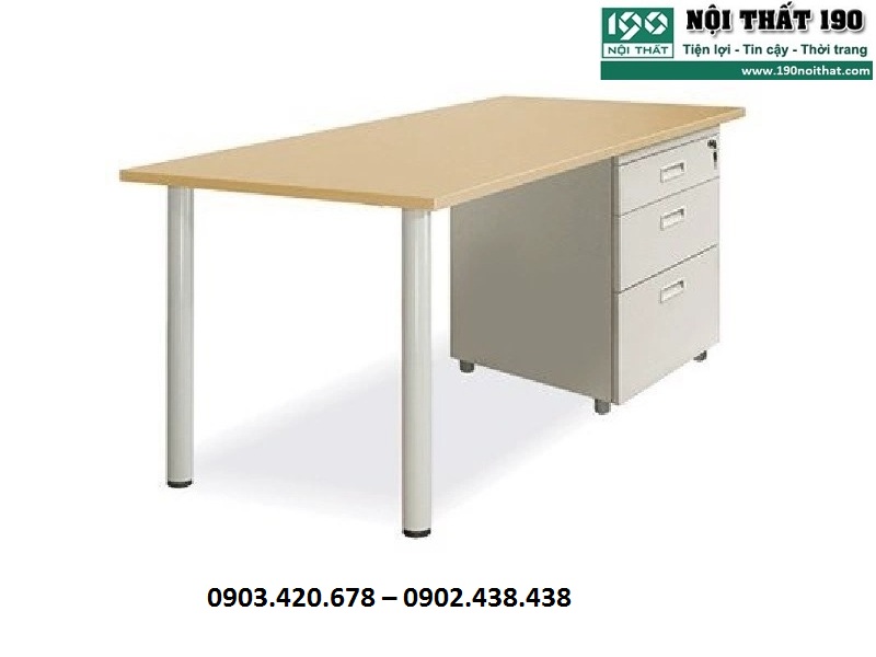 Mẫu bàn văn phòng 1m8  BCT18HS3