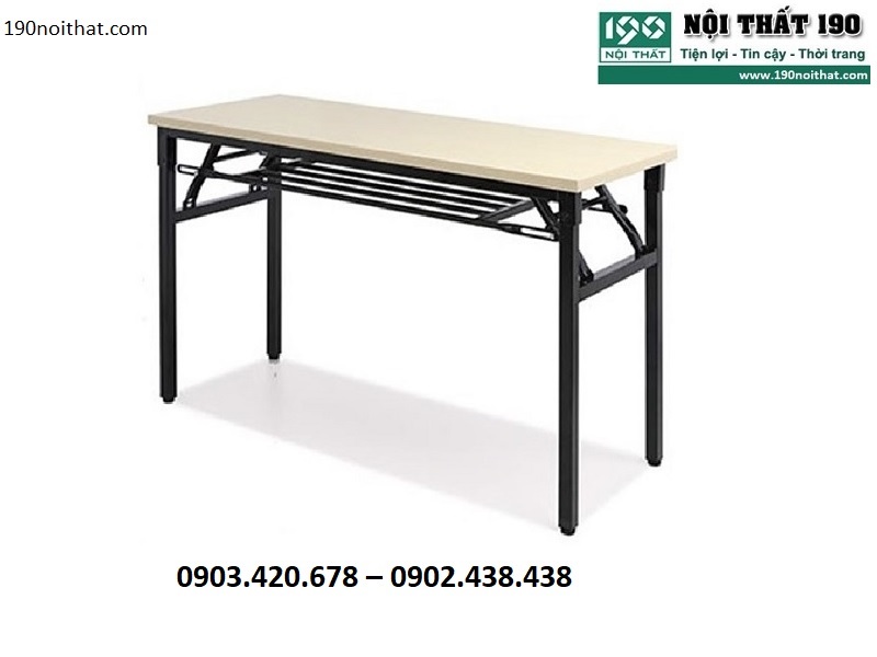 Bàn gấp chân sắt 1m2 BGA12K