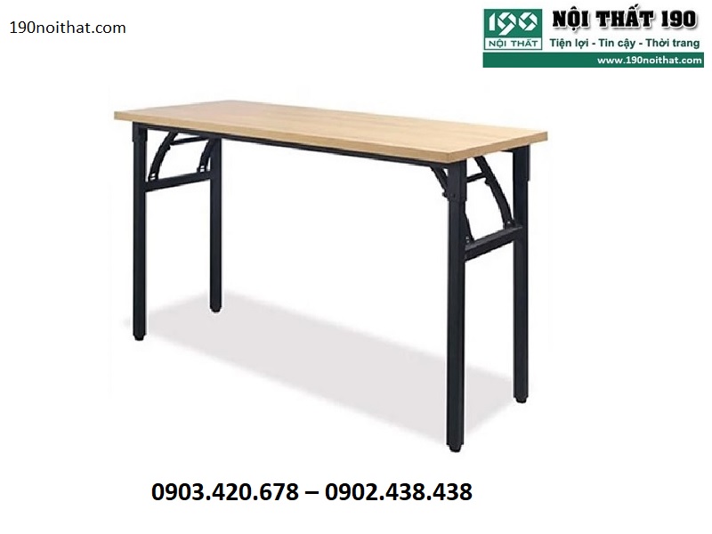 Bàn gấp chân sắt 1m2 BGA12