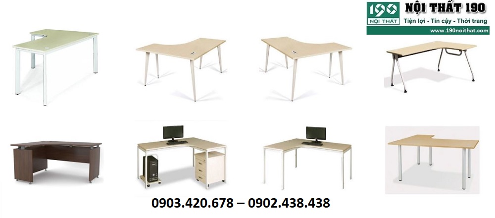 Bàn văn phòng chữ L đem lại rất nhiều lợi ích cho người sử dụng