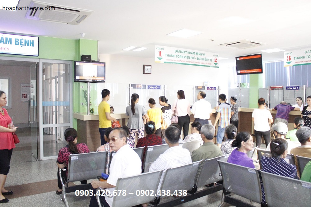 Ghế băng chờ bệnh viện chủ yếu sử dụng loại ghế có chất liệu an toàn với sức khỏe