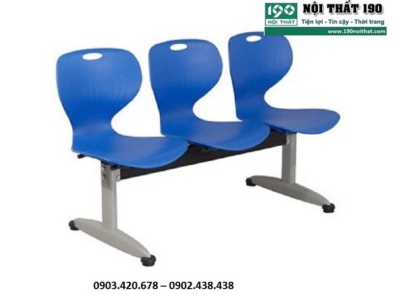 Ghế băng chờ nhựa là mẫu ghế có giá thành rẻ nhất trên thị trường hiện nay