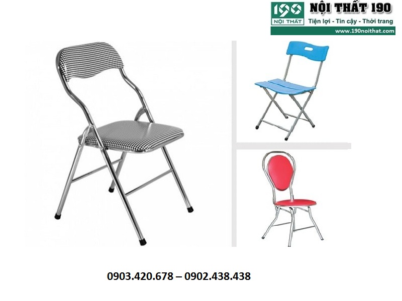 Ghế gấp inox được đánh giá cao về độ bền bỉ theo thời gian