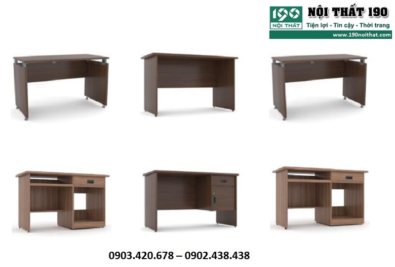 Bàn làm việc văn phòng 190 được đánh giá cao khi đem lại nhiều lợi ích cho người sử dụng