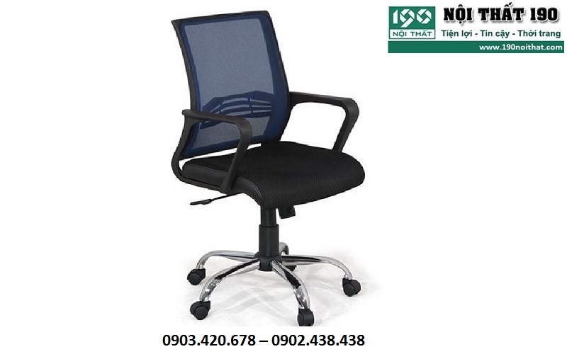 Ghế văn phòng chân xoay lưới GX302B