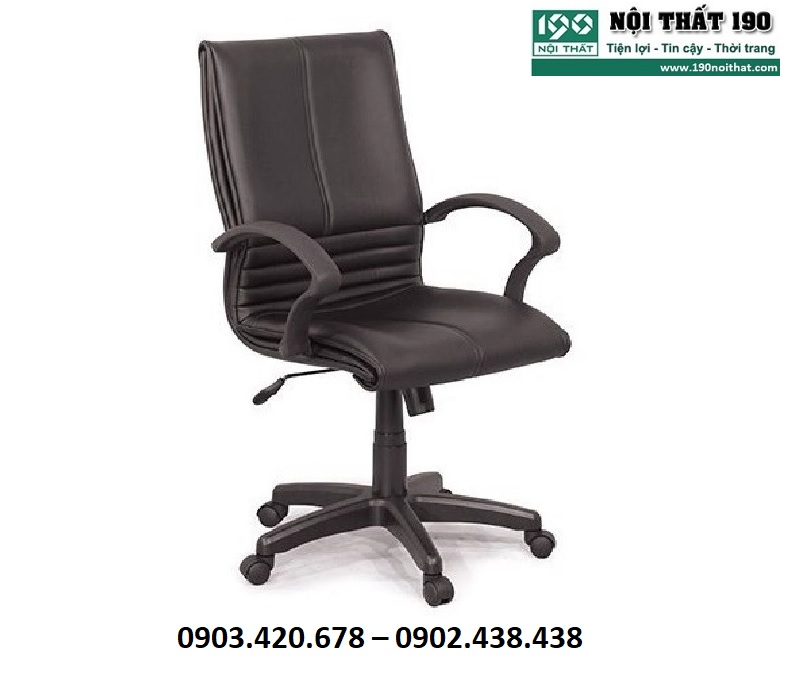 Ghế da chân xoay thiết kế hữu ích có lợi cho sức khỏe người dùng