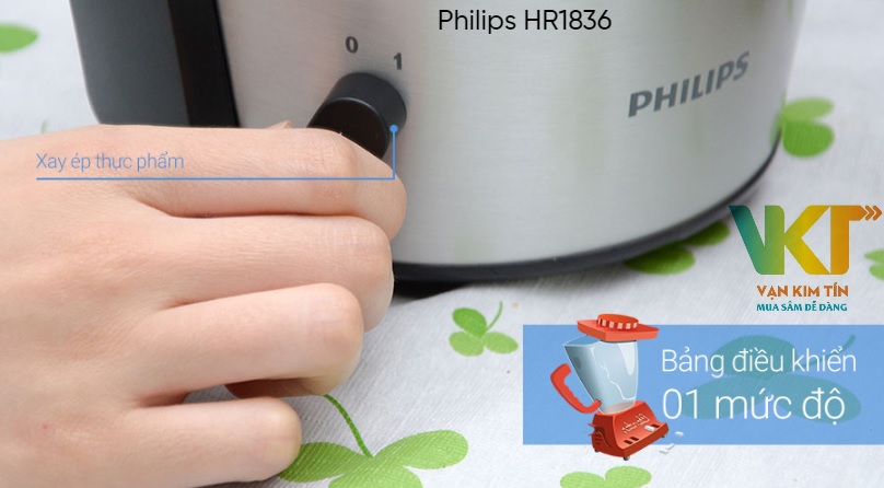 Máy ép trái cây Philips HR1836