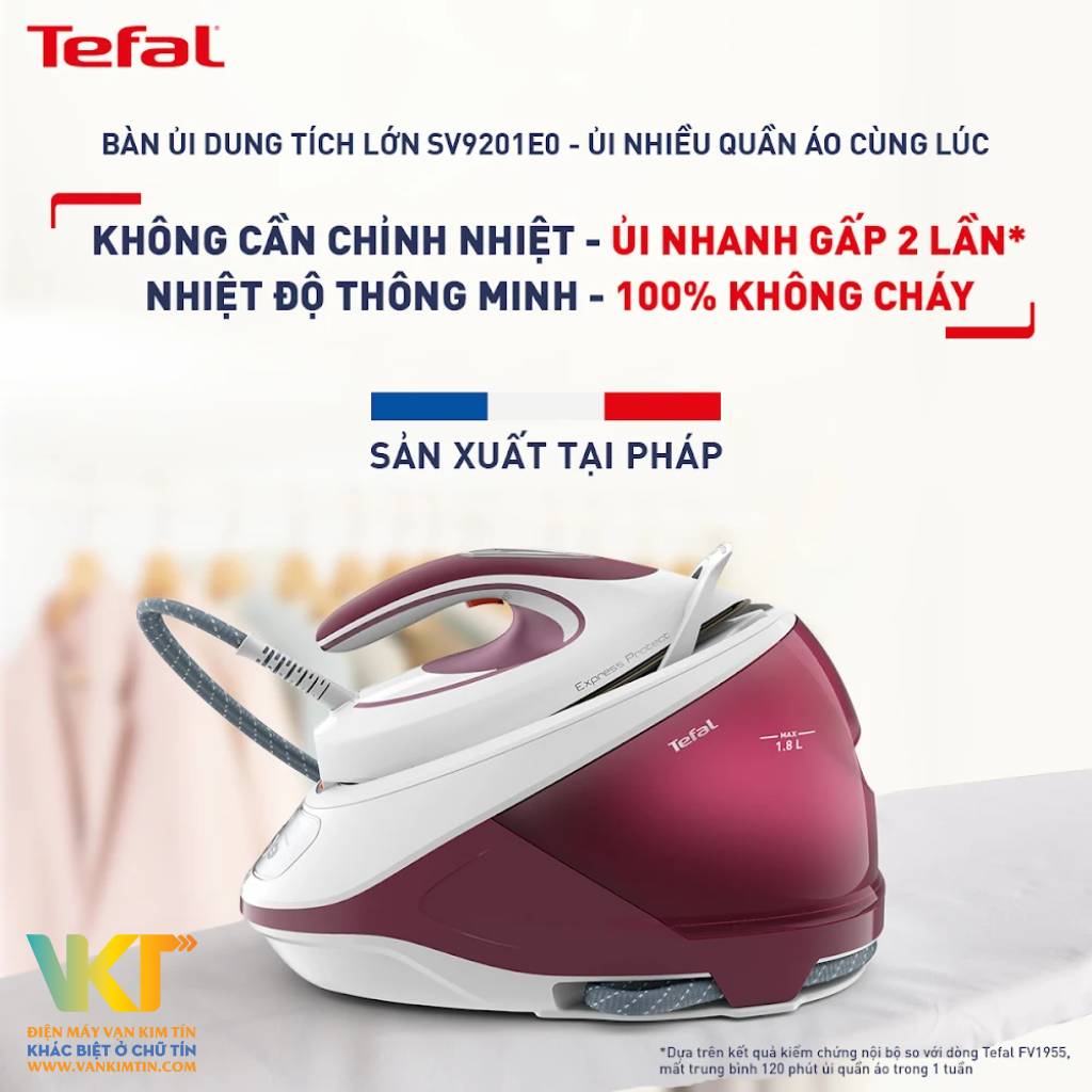 Bàn ủi hơi nước Tefal SV9201E0 - Giới thiệu