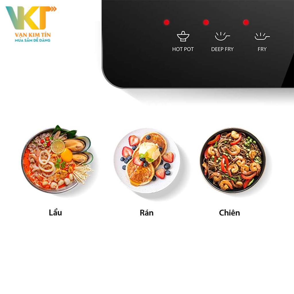 Bếp điện từ Toshiba IC-20R1SV - Bảng điều khiển dễ sử dụng