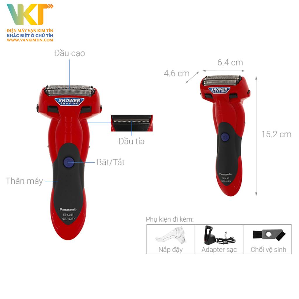 Máy cạo râu Panasonic ES-SL41-R453 - Thông số kỹ thuật
