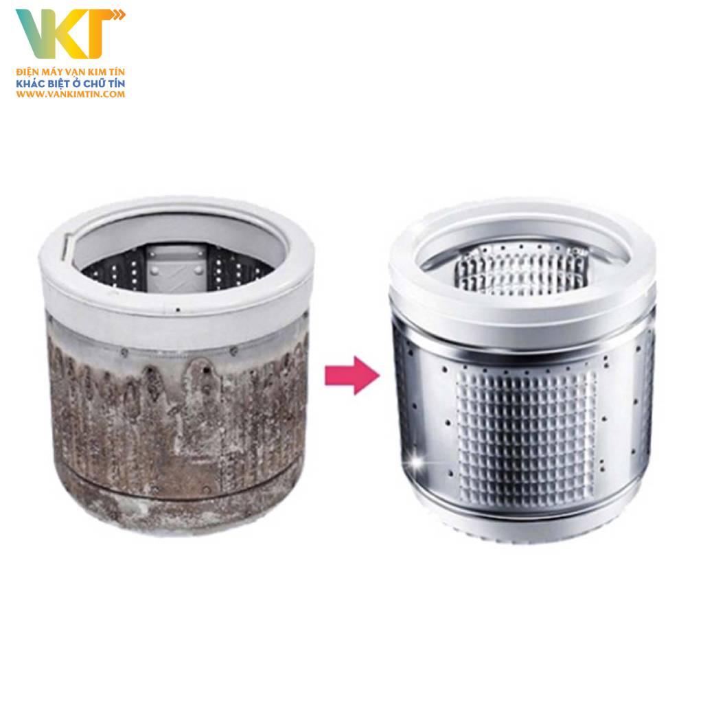 Máy giặt Toshiba 10 kg AW-M1100PV(MK) - Chức năng tự động làm sạch lồng giặt, tiện lợi