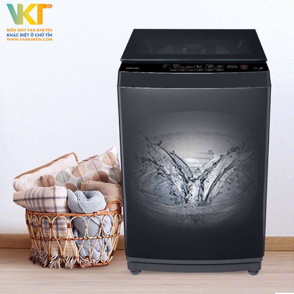 Máy giặt Toshiba 8 kg AW-M905BV(MK) - Chế độ Fuzzy Logic, tự động cân chỉnh mực nước