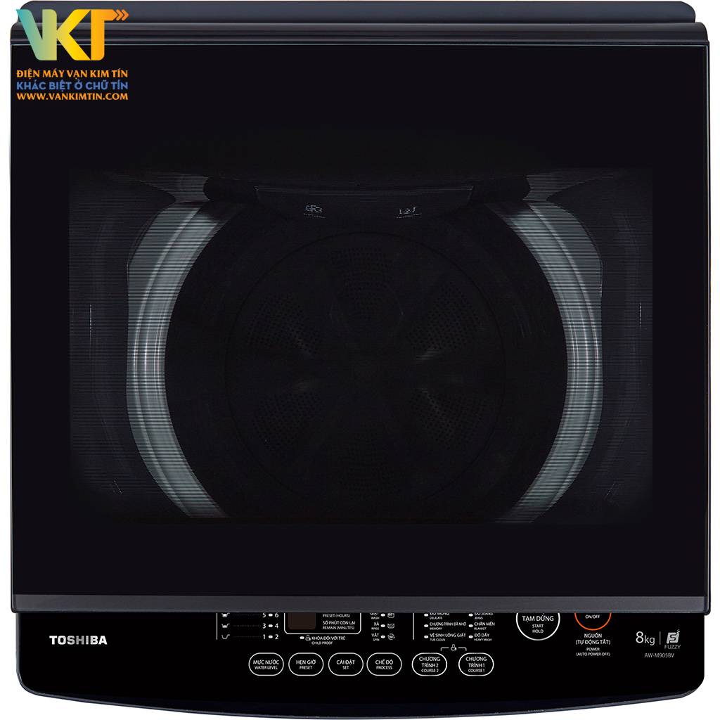 Máy giặt Toshiba 8 kg AW-M905BV(MK) - An tâm sử dụng với tính năng khóa trẻ em