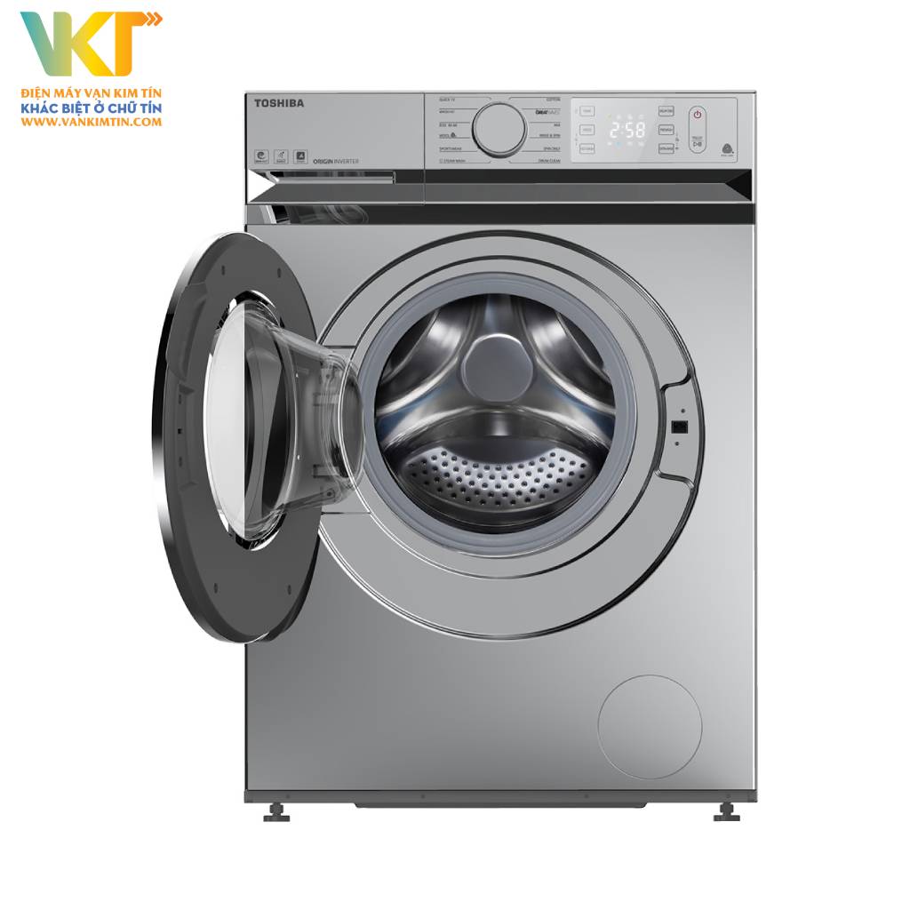 Máy giặt Toshiba Inverter 10.5 kg TW-BL115A2V(SS) - Diệt khuẩn tốt hơn cùng công nghệ giặt hơi nước Steam