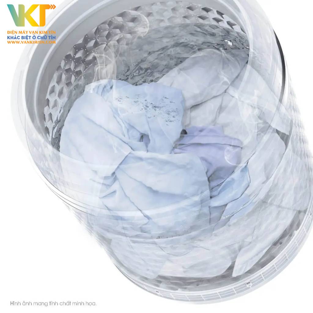 Máy giặt Toshiba Inverter 15 kg AW-DUHN1600LV(MG) - STEAM WASH giặt bằng nước nóng tăng độ sạch 10%