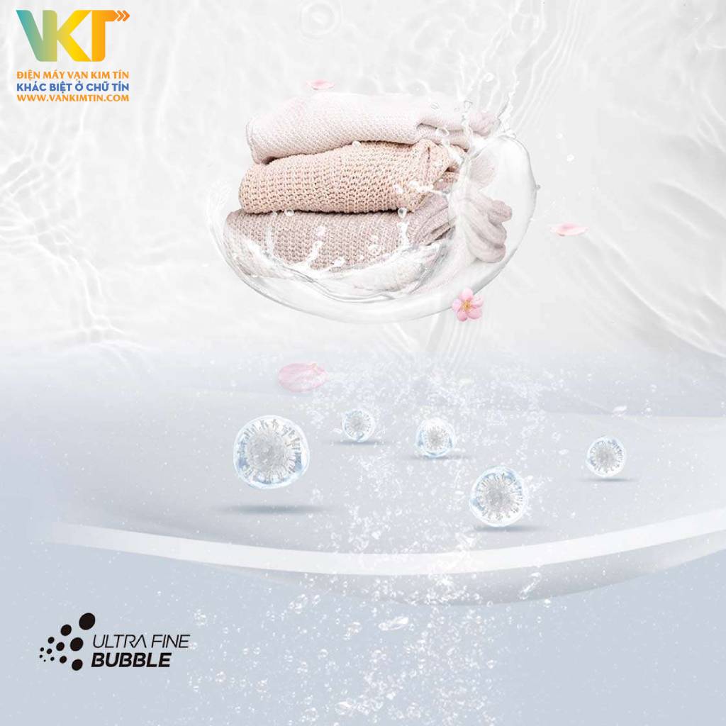 Máy giặt Toshiba Inverter 15 kg AW-DUHN1600LV(MG) - UFB tạo siêu bọt khí Nano làm sạch sâu quần áo