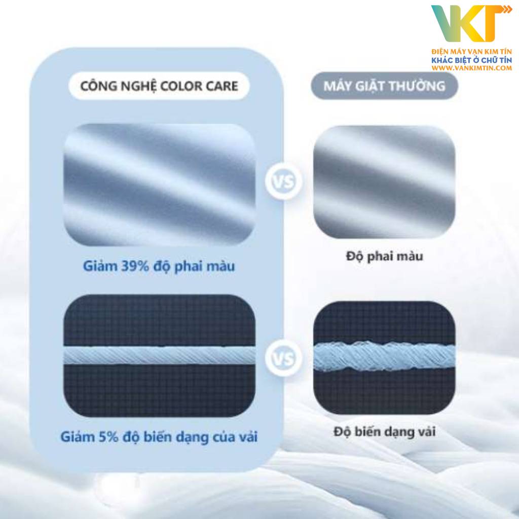 Máy giặt Toshiba Inverter 8.5 kg TW-BK95S3V(SK) - Bảo vệ màu sắc quần áo của bạn với chế độ giặt Color Care